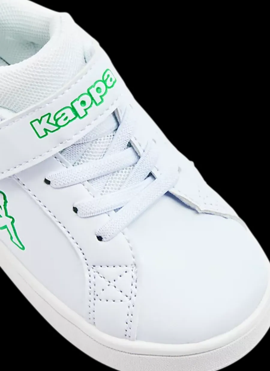 Hot baiłe sneakersy dziecięce z zielonym logo Dzieci Sportowe