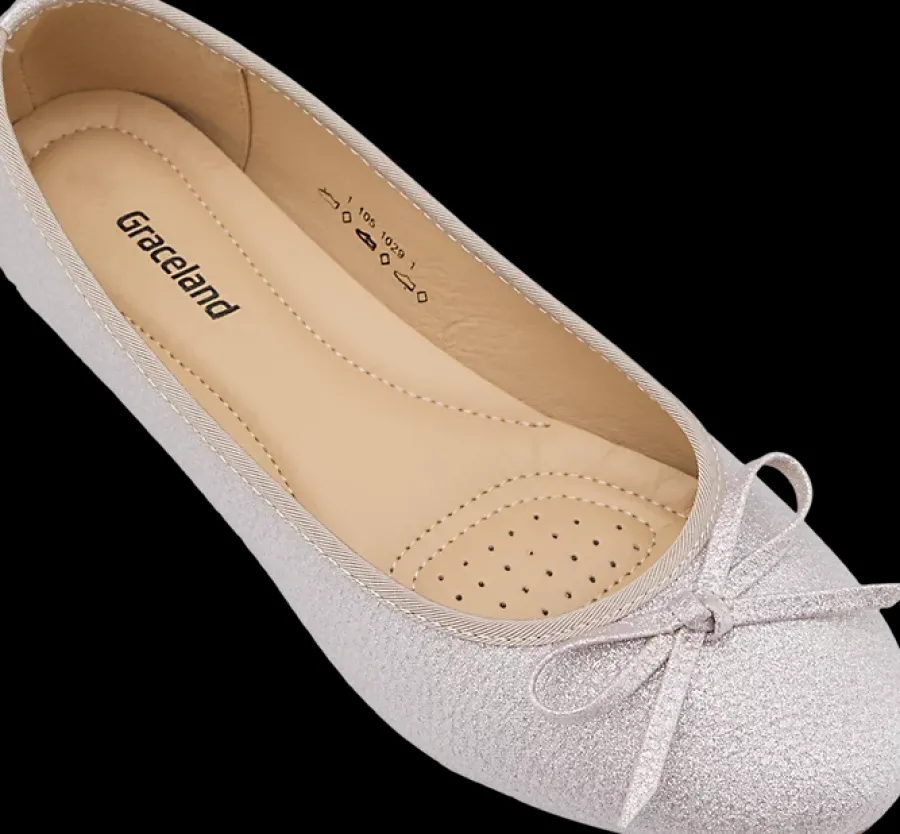 Best baleriny damskie w kolorze szampana Damskie Baleriny