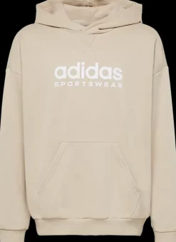 Clearance beżowa bluza dziecięca z kapturem Dzieci Odzież