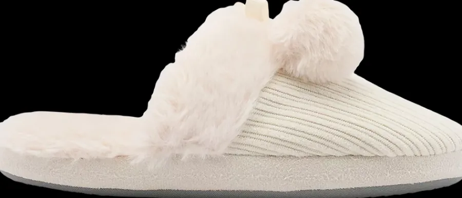 Clearance beżowe ciepłe kapcie damskie Damskie Kapcie
