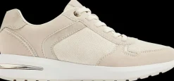 Hot beżowe połyskujące sneakersy damskie Damskie Sportowe