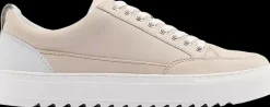 Outlet beżowe skórzane sneakersy męskie Męskie Sportowe