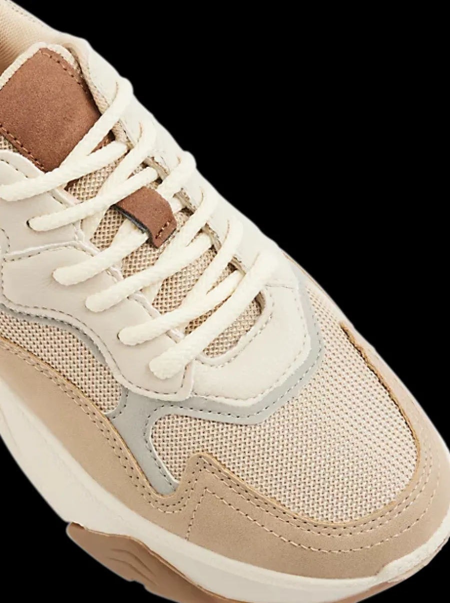 Clearance beżowe sneakersy damskie Damskie Sportowe
