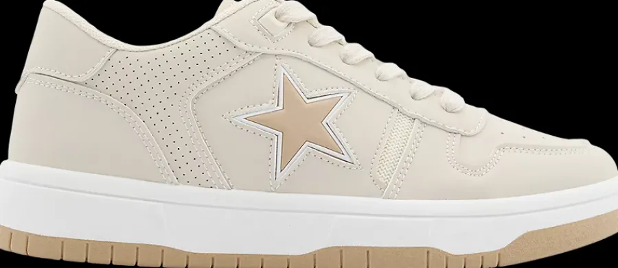 Outlet beżowe sneakersy damskie Damskie Sportowe|Casual