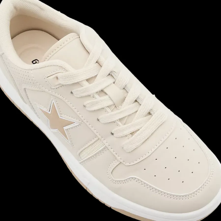 Outlet beżowe sneakersy damskie Damskie Sportowe|Casual
