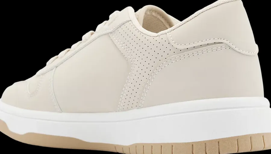 Outlet beżowe sneakersy damskie Damskie Sportowe|Casual