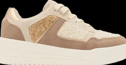 New beżowe sneakersy damskie Damskie Sportowe
