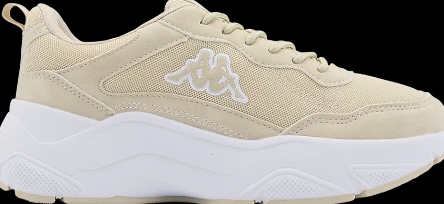 Hot beżowe sneakersy damskie Damskie Sportowe|Markowe