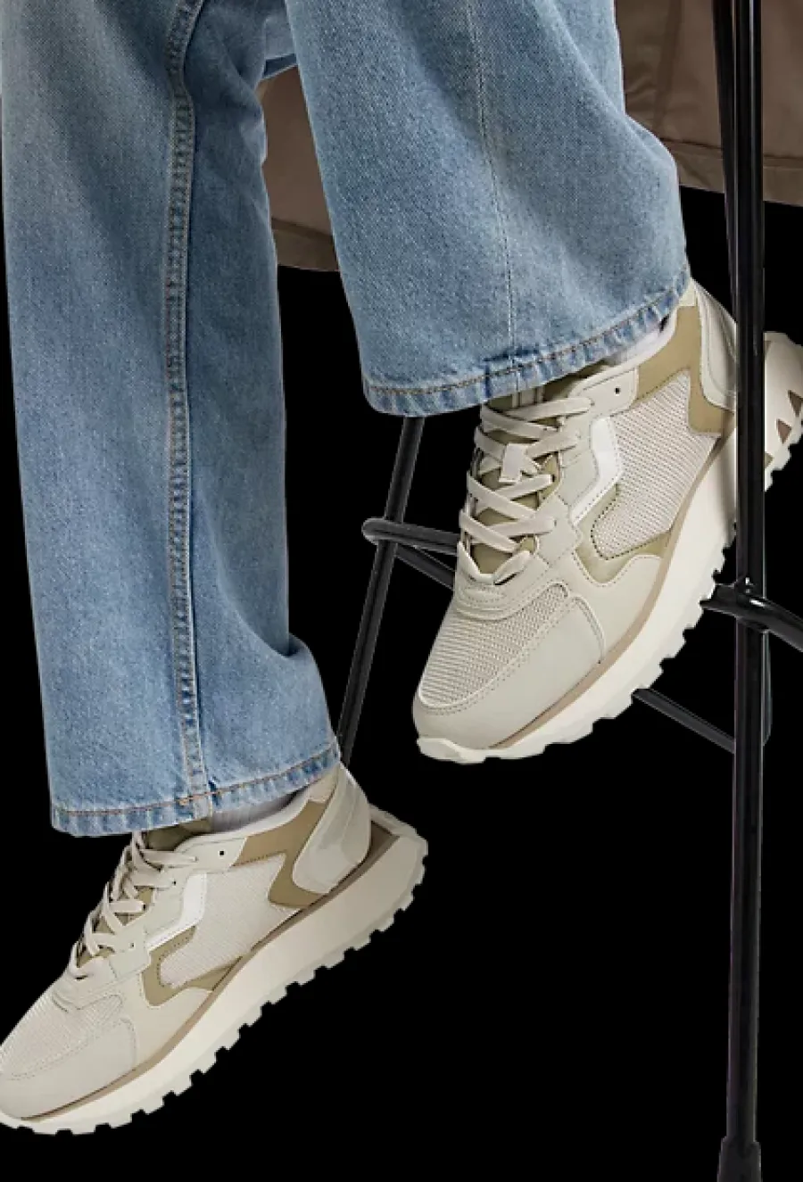 Online beżowe sneakersy damskie Damskie Sportowe