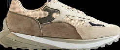 Clearance beżowe sneakersy męskie Męskie Sportowe|Casual