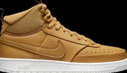 Hot beżowe sneakersy męskie COURT VISION MID WNTR Męskie Sportowe|Casual