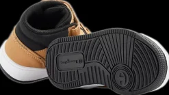 Hot beżowe wysokie sneakersy chłopięce Dzieci Sportowe