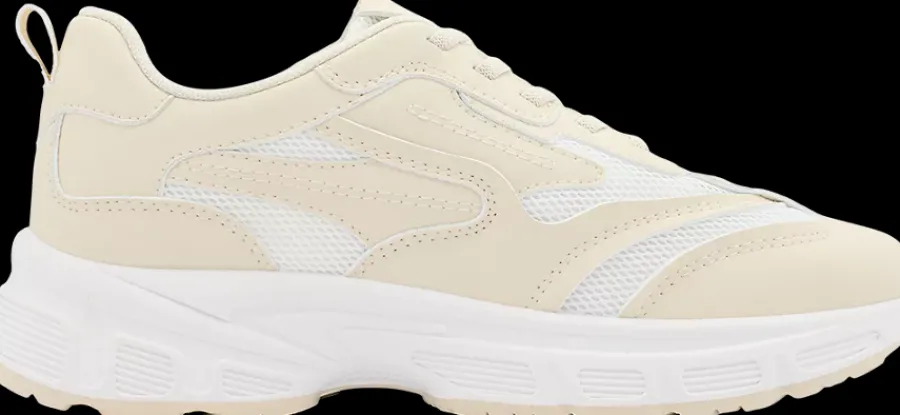 Online beżowo-białe sneakersy damskie Damskie Sportowe