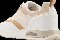 Clearance beżowo-białe sneakersy damskie Damskie Sportowe