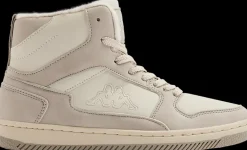 New beżowo-białe sneakersy damskie Lineup Fur Damskie Sportowe