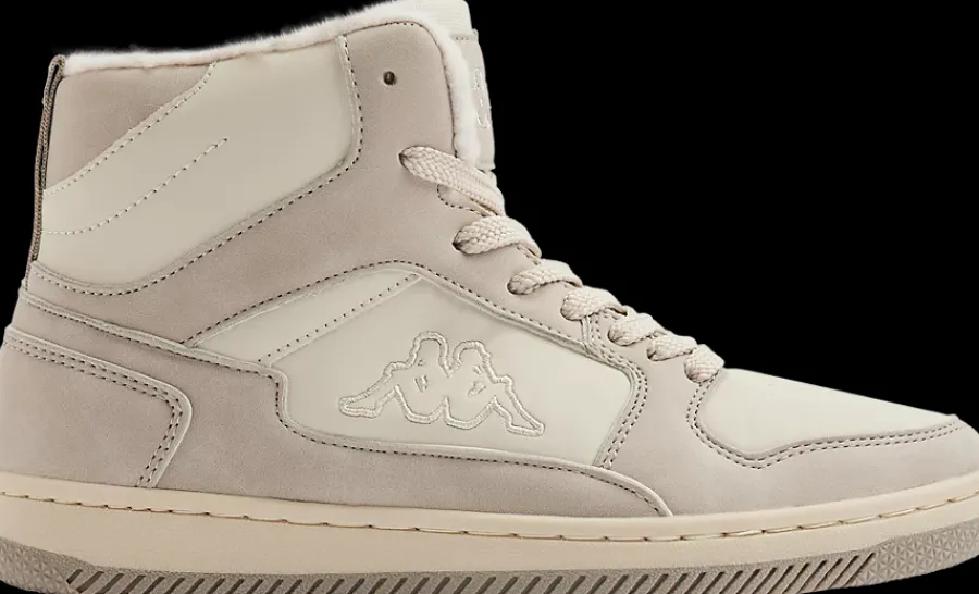 New beżowo-białe sneakersy damskie Lineup Fur Damskie Sportowe