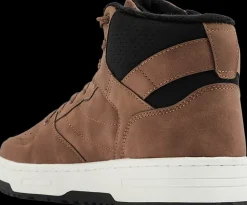 Discount beżowo-czarne wysokie sneakersy męskie Męskie Sportowe
