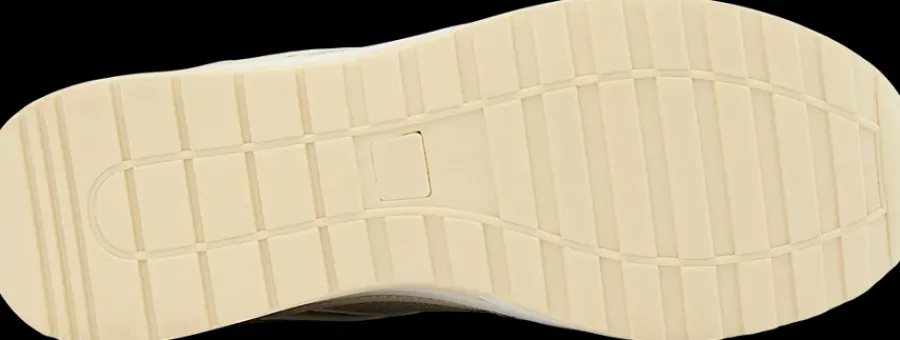Outlet beżowo-złote sneakersy damskie Damskie Sportowe