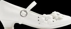 Clearance białe komunijne buty dziewczęce Dzieci Baleriny