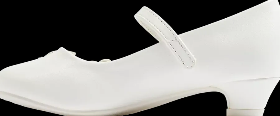 Clearance białe komunijne buty dziewczęce Dzieci Baleriny