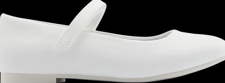 Outlet białe komunijne buty dziewczęce Dzieci Półbuty