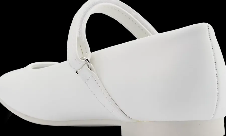 Outlet białe komunijne buty dziewczęce Dzieci Półbuty