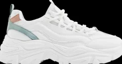 białe masywne sneakersy damskie Damskie Sportowe