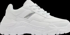New białe masywne sneakersy dziewczęce Dzieci Sportowe|Do Szkoły