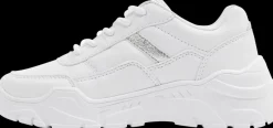 New białe masywne sneakersy dziewczęce Dzieci Sportowe|Do Szkoły
