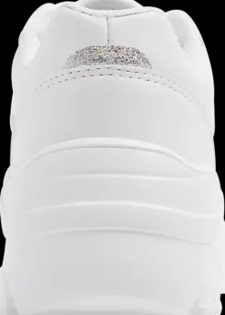 New białe masywne sneakersy dziewczęce Dzieci Sportowe|Do Szkoły