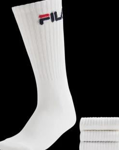 New białe skarpetki Crew Socks 3P Męskie Skarpety|Skarpety