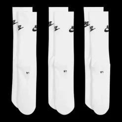 Discount białe skarpetki męskie NSW EVERYDAY ESSENTIAL CR Męskie Skarpety|Skarpety