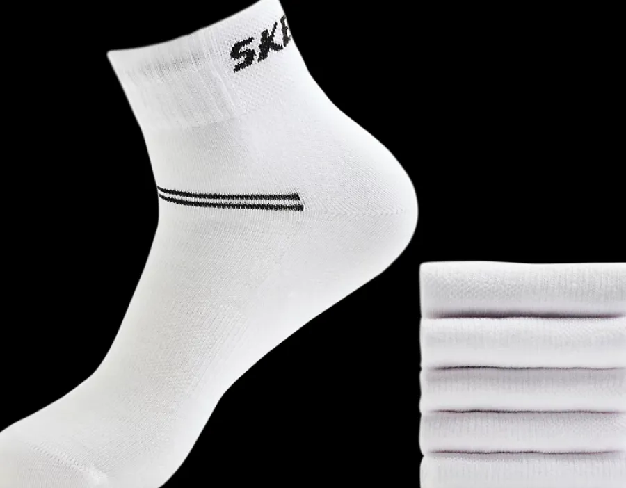 Online białe skarpetki 5pak Damskie Skarpetki|Skarpety