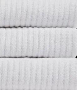 Outlet białe skarpetki unisex Damskie Skarpetki|Skarpety