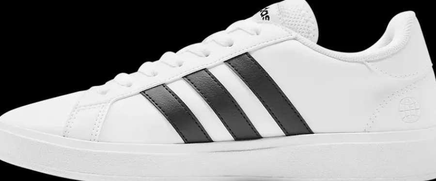 New białe sneakersy damskie GRAND COURT BASE 2.0 Damskie Sportowe|Markowe