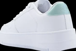 Hot białe sneakersy damskie REBOUND PLATFORM METAL Damskie Sportowe|Markowe