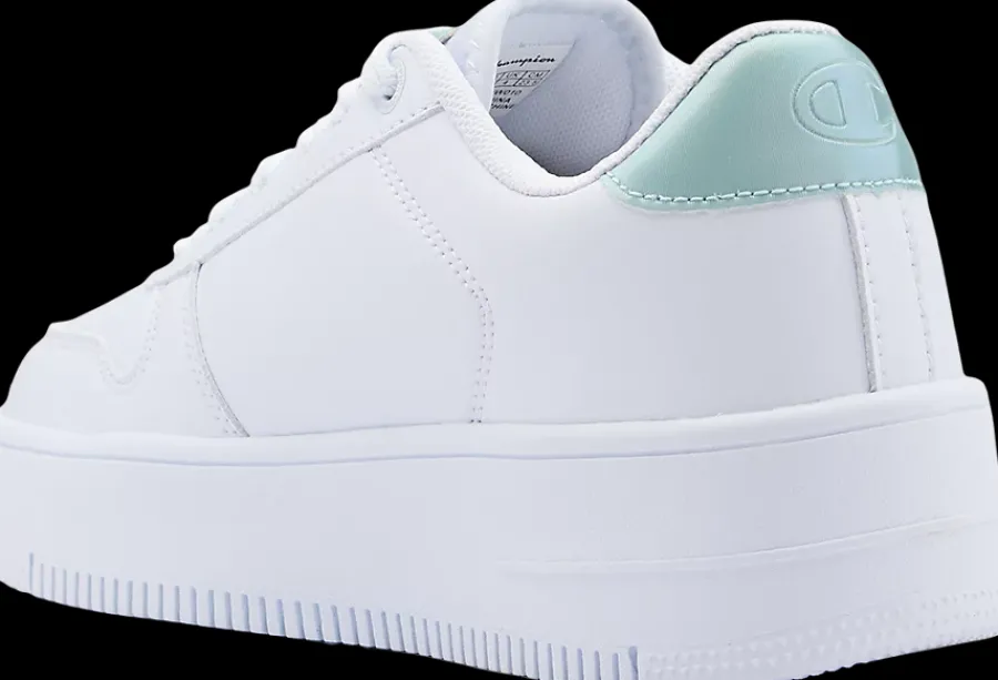 Hot białe sneakersy damskie REBOUND PLATFORM METAL Damskie Sportowe|Markowe