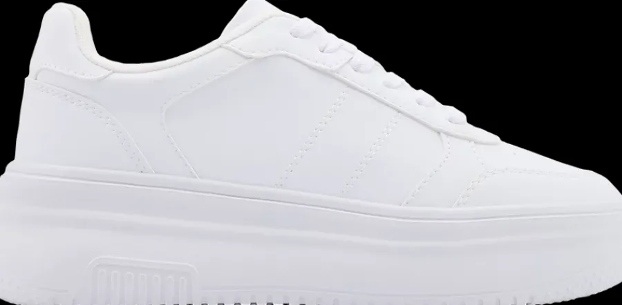 Sale białe sneakersy damskie na platformie Damskie Sportowe