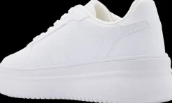 Sale białe sneakersy damskie na platformie Damskie Sportowe