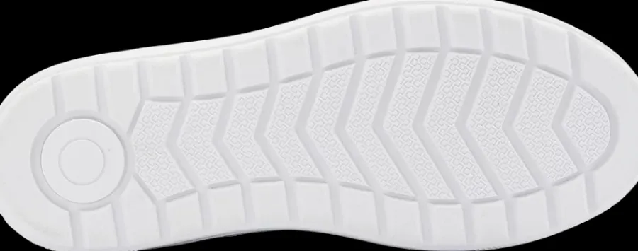Outlet białe sneakersy damskie na grubej podeszwie Damskie Sportowe