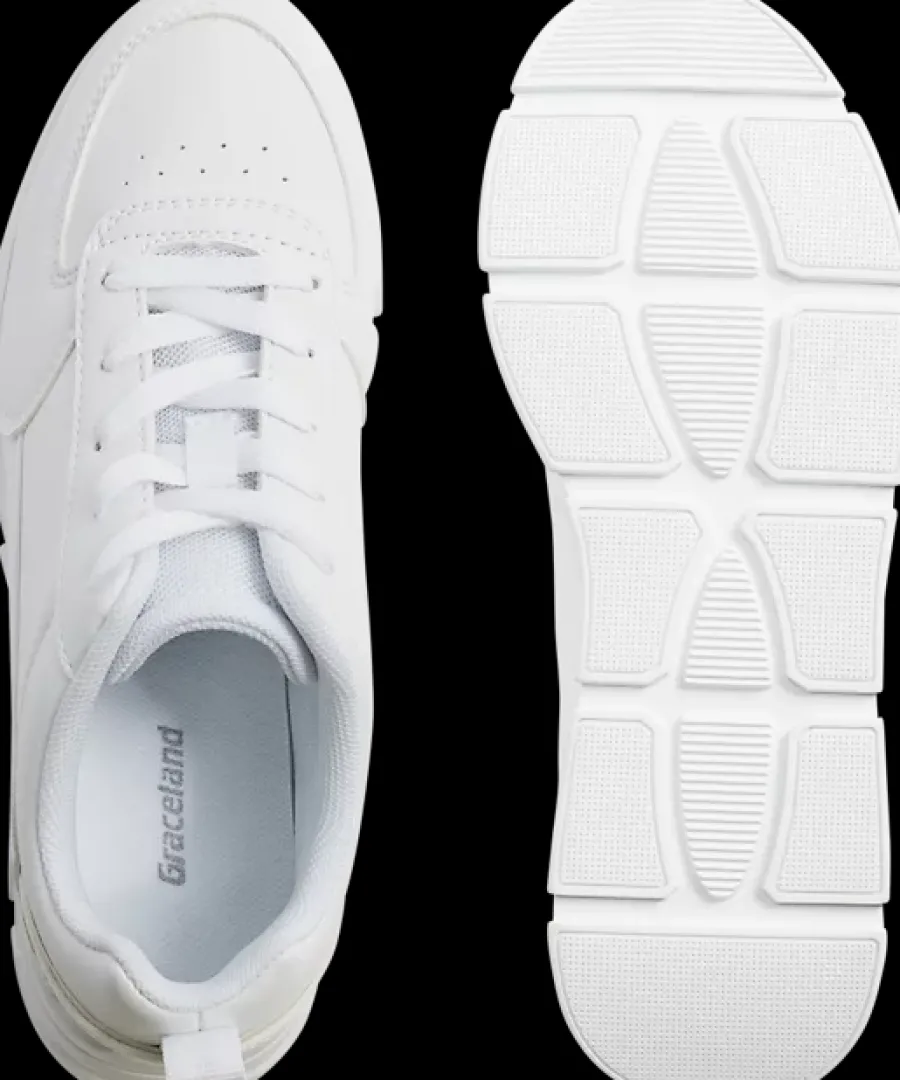 Sale białe sneakersy damskie Damskie Sportowe|Casual