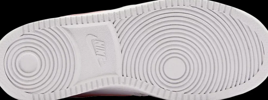 Sale białe sneakersy damskie Court Vision z koralowymi elementami Damskie Sportowe