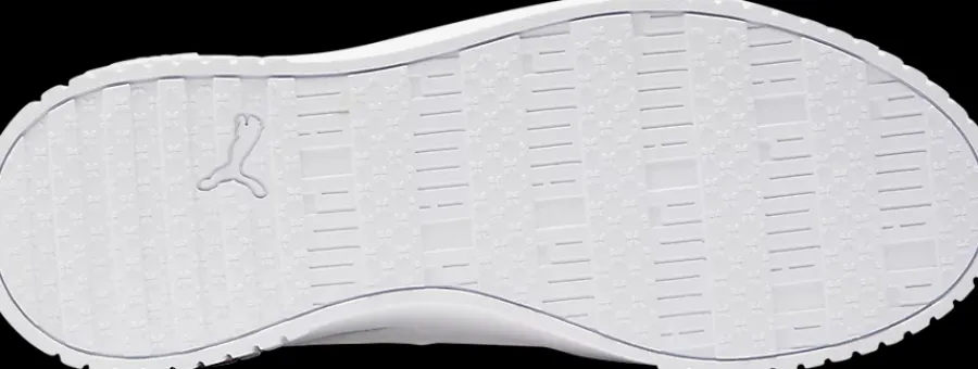 New białe sneakersy damskie Caria 2.0 z czerwonym akcentem Dzieci Sportowe|Markowe