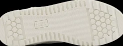 Outlet białe sneakersy damskie z kremowymi elementami Damskie Sportowe