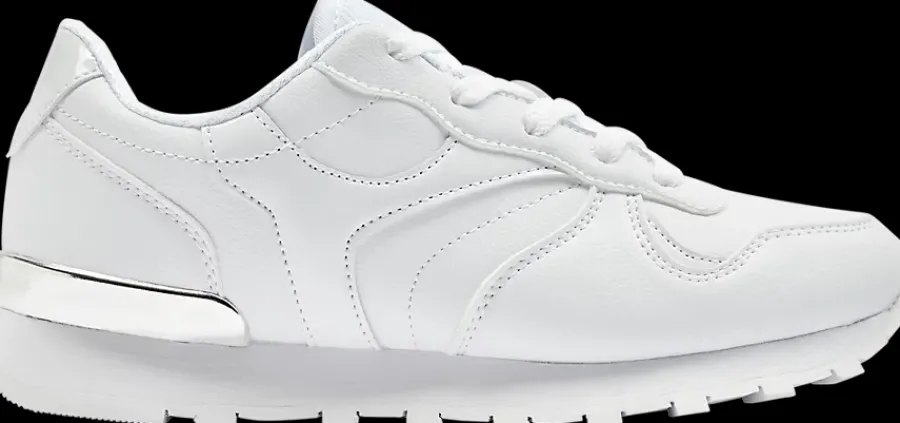 białe sneakersy damskie w stylu retro Damskie Sportowe|Casual