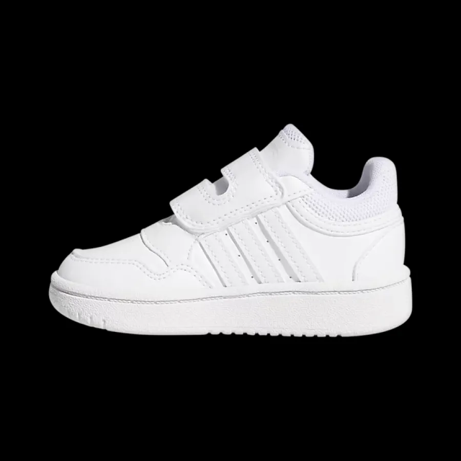 Outlet białe sneakersy dziecięce Hoops 3.0 Dzieci Sportowe|Dla Maluszków
