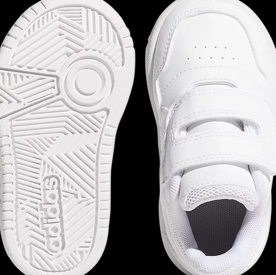 Outlet białe sneakersy dziecięce Hoops 3.0 Dzieci Sportowe|Dla Maluszków