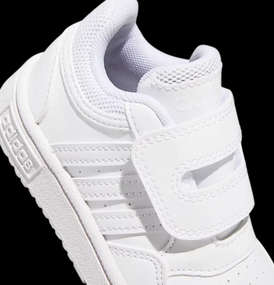 Outlet białe sneakersy dziecięce Hoops 3.0 Dzieci Sportowe|Dla Maluszków