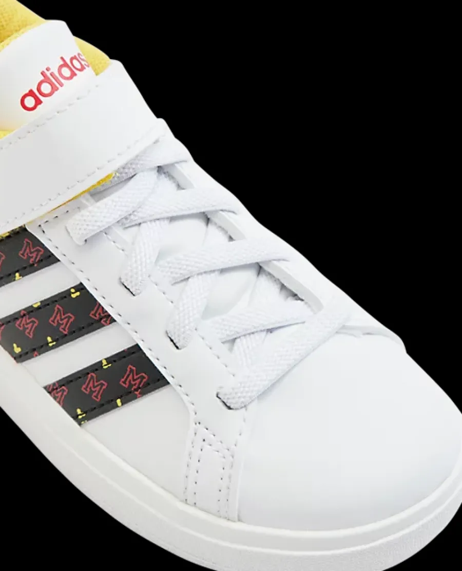 Online białe sneakersy dziecięce GRAND COURT MICKEY Dzieci Sportowe