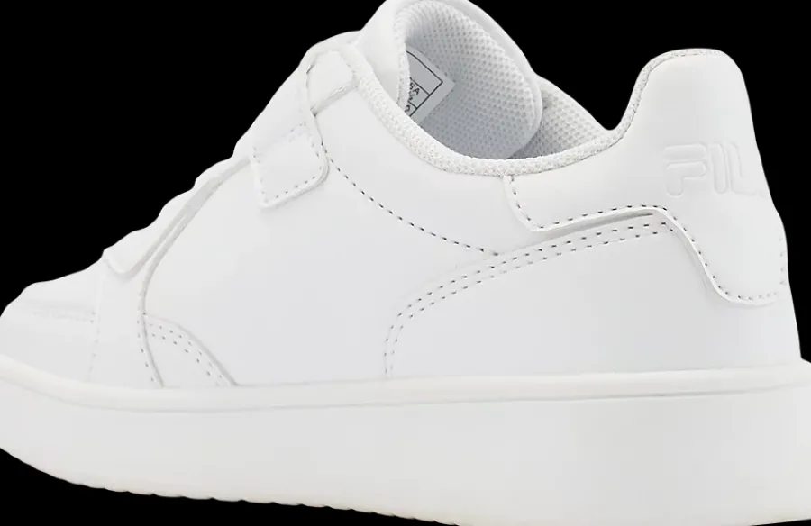 Online białe sneakersy dziecięce z wkładką softfoam Dzieci Sportowe